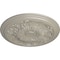 Ekena Millwork Damon Ceiling Medallion (Fits Canopies up to 3 3/8"), Hand-Painted Pearl White, 20"OD x 1 1/2"P CM20DAPWS - alternate 2